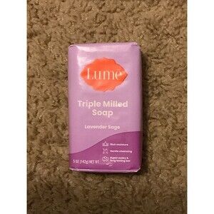 Lume Triple Milled Bar Soap - Lavender Sage - 5 oz